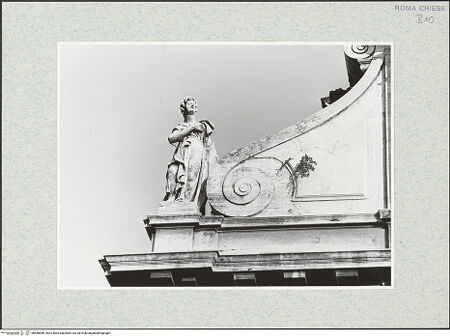 Vorderseite von Sopr. BAS ROMA [https://www.deutsche-digitale-bibliothek.de/content/lizenzen/rv-ez/] Unbekannte Heilige - , bh466856_recto. Foto.