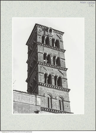 Vorderseite von Sopr. BAS ROMA [https://www.deutsche-digitale-bibliothek.de/content/lizenzen/rv-ez/] Santa Maria Nova - , bh466865_recto. Foto.