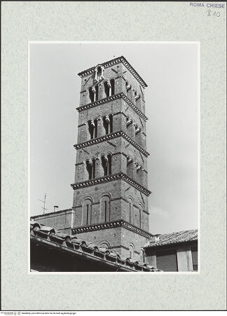 Vorderseite von Sopr. BAS ROMA [https://www.deutsche-digitale-bibliothek.de/content/lizenzen/rv-ez/] Santa Maria Nova - , bh466866_recto. Foto.