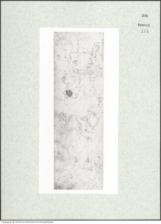 Vorderseite von Biblioteca Reale [https://www.deutsche-digitale-bibliothek.de/content/lizenzen/rv-ez/] Skizzenbuch mit Antiken (Contraffazioni)Grotesken - , bh467085_recto. Foto.