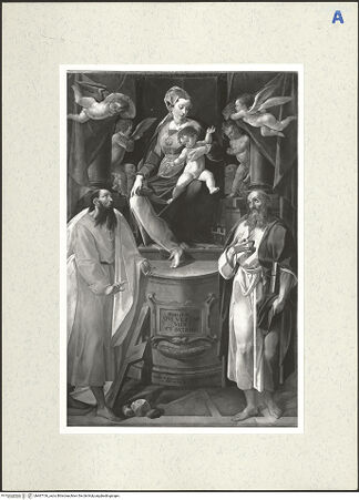 Vorderseite von Sigismondi, Roberto [https://www.deutsche-digitale-bibliothek.de/content/lizenzen/rv-fz/] Sacra Conversazione - , bh467136_recto. Foto: Sigismondi, Roberto.