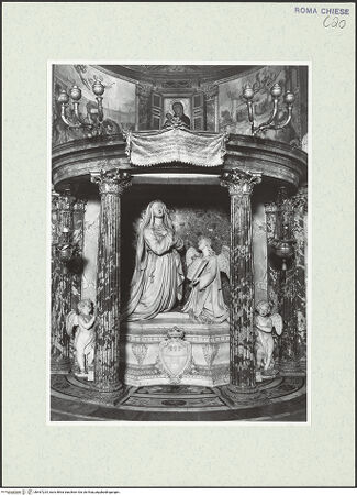 Vorderseite von Sopr. BAS ROMA [https://www.deutsche-digitale-bibliothek.de/content/lizenzen/rv-ez/] Altare della Confessione - Detail, bh467224_recto. Foto.