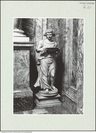 Vorderseite von Sopr. BAS ROMA [https://www.deutsche-digitale-bibliothek.de/content/lizenzen/rv-ez/] Engel - , bh467227_recto. Foto.