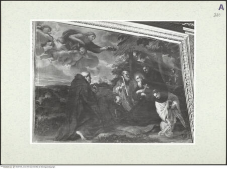 Vorderseite von Sopr. BAS ROMA [https://www.deutsche-digitale-bibliothek.de/content/lizenzen/rv-ez/] Tod des heiligen Kajetan - , bh467559_recto. Foto.