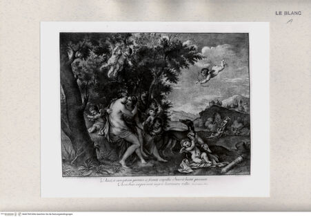 Vorderseite von Istituto Nazionale per la Grafica [http://creativecommons.org/publicdomain/mark/1.0/] Jupiter, in Gestalt der Diana, und Kallisto (Ovid, Metamorphosen, 2) - , bh467969. Foto.