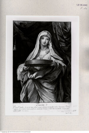 Vorderseite von Istituto Nazionale per la Grafica [http://creativecommons.org/publicdomain/mark/1.0/] Tuccia, die Vestalin - , bh467978. Foto.