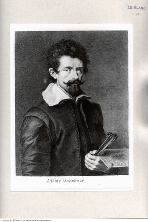 Vorderseite von Istituto Nazionale per la Grafica [http://creativecommons.org/publicdomain/mark/1.0/] Bildnis des Malers Adam Elsheimer - , bh467995. Foto.