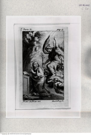 Vorderseite von Istituto Nazionale per la Grafica [http://creativecommons.org/publicdomain/mark/1.0/] Verkündigung - , bh468385. Foto.