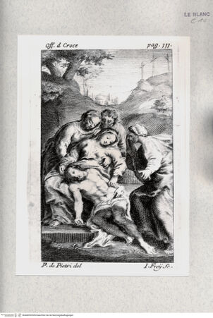 Vorderseite von Istituto Nazionale per la Grafica [http://creativecommons.org/publicdomain/mark/1.0/] Beweinung Christi - , bh468390. Foto.