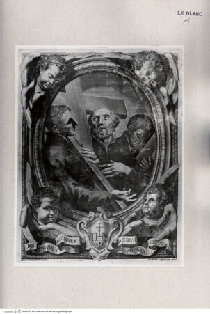 Vorderseite von Istituto Nazionale per la Grafica [http://creativecommons.org/publicdomain/mark/1.0/] Die heiligen Märtyrer Johannes, Jakobus und Paulus - , bh468758. Foto.