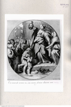 Vorderseite von Istituto Nazionale per la Grafica [http://creativecommons.org/publicdomain/mark/1.0/] Szenen aus dem Alten TestamentJudith mit dem Haupt des Holofernes - , bh468824. Foto.