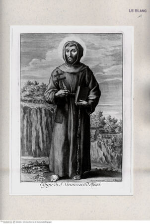 Vorderseite von Istituto Nazionale per la Grafica [http://creativecommons.org/publicdomain/mark/1.0/] Der heilige Franz von Assisi - , bh468867. Foto.