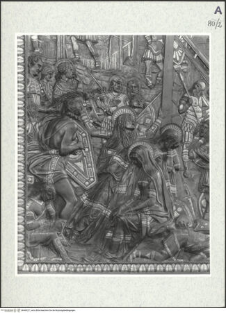 Vorderseite von Lieberman, Ralph [https://www.deutsche-digitale-bibliothek.de/content/lizenzen/rv-ez/] Kreuzigung - Detail: Gruppe der Klagenden, linker Teil, bh469227_recto. Foto.