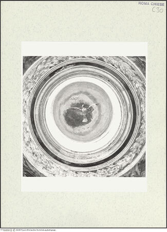 Vorderseite von Sopr. BAS ROMA [https://www.deutsche-digitale-bibliothek.de/content/lizenzen/rv-ez/] Christus zur Rechten Gottvaters in der EngelsglorieTaube des Heiligen Geistes - , bh469475_recto. Foto.