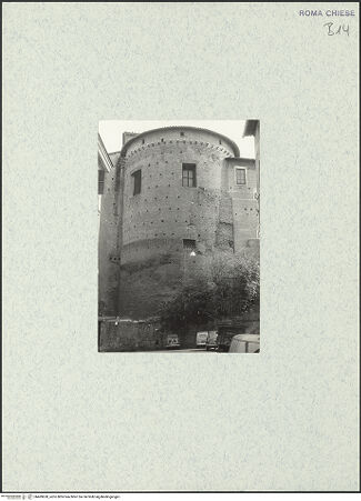 Vorderseite von unbekannt [https://www.deutsche-digitale-bibliothek.de/content/lizenzen/rv-fz/] Santi Quattro Coronati - Apsis, bh469630_recto. Foto.