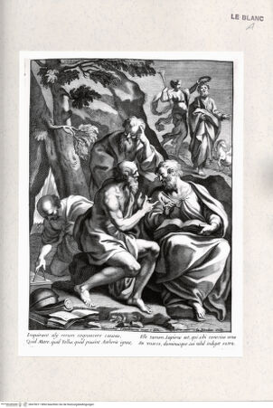 Vorderseite von Istituto Nazionale per la Grafica [http://creativecommons.org/publicdomain/mark/1.0/] Versammlung von Gelehrten - , bh470011. Foto.