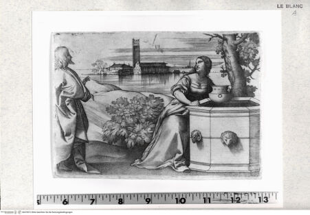 Vorderseite von Sotheby's? [http://creativecommons.org/publicdomain/mark/1.0/] Christus und die Samariterin - , bh470012. Foto.