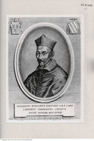 Vorderseite von Istituto Nazionale per la Grafica [http://creativecommons.org/publicdomain/mark/1.0/] Kardinal Ulderico Carpineo - , bh470018. Foto.