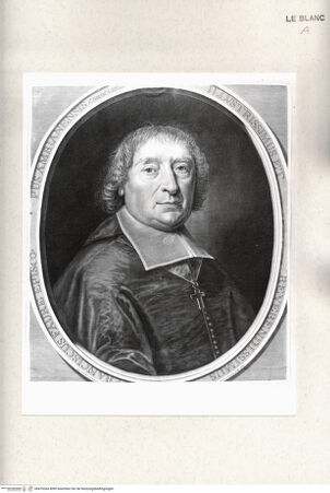 Vorderseite von Istituto Nazionale per la Grafica [http://creativecommons.org/publicdomain/mark/1.0/] Bildnis des François Faure (?), Bischof von Amiens - , bh470344. Foto.
