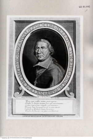 Vorderseite von Istituto Nazionale per la Grafica [http://creativecommons.org/publicdomain/mark/1.0/] Nicolas Choart de Busanval, Bischof von Beauvais - , bh470350. Foto.