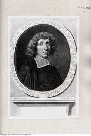 Vorderseite von Istituto Nazionale per la Grafica [http://creativecommons.org/publicdomain/mark/1.0/] François Tallemont, Abt von Valchrétien - , bh470354. Foto.