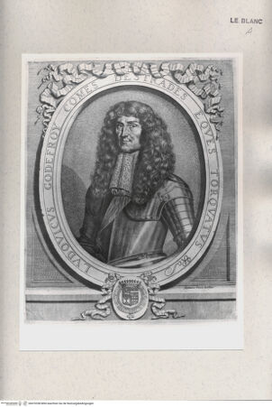 Vorderseite von Istituto Nazionale per la Grafica [http://creativecommons.org/publicdomain/mark/1.0/] Bildnis des Ritters Ludovicus Godefroy - , bh470358. Foto.