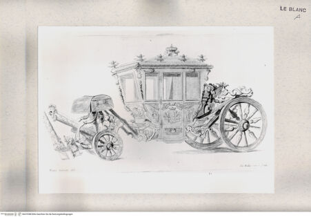 Vorderseite von Istituto Nazionale per la Grafica [http://creativecommons.org/publicdomain/mark/1.0/] Folge von PrunkkarossenPrunkkarosse, Seitenanicht - , bh470388. Foto.