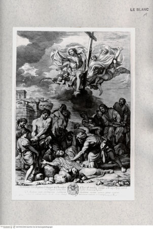 Vorderseite von Istituto Nazionale per la Grafica [http://creativecommons.org/publicdomain/mark/1.0/] Die Steinigung des heiligen Stephan - , bh470554. Foto.