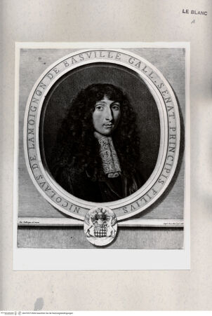 Vorderseite von Istituto Nazionale per la Grafica [http://creativecommons.org/publicdomain/mark/1.0/] Nicolas de Lamoignon de Basville - , bh470575. Foto.