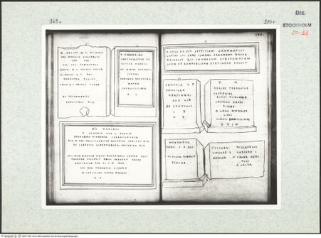 Vorderseite von Kungliga Biblioteket [https://www.deutsche-digitale-bibliothek.de/content/lizenzen/rv-ez/] Inscriptionum antiquarum (Codex Holmiensis)Römische Grabinschriften - , bh471342_recto. Foto.