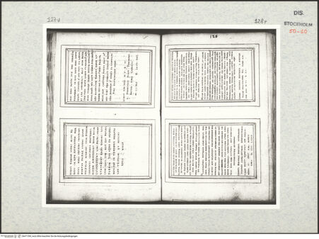 Vorderseite von Kungliga Biblioteket [https://www.deutsche-digitale-bibliothek.de/content/lizenzen/rv-ez/] Inscriptionum antiquarum (Codex Holmiensis)Zwei Inschrifttafeln aus der Grabkapelle der Familie Pontano bei Santa Maria Maggiore in Rom - , bh471390_recto. Foto.