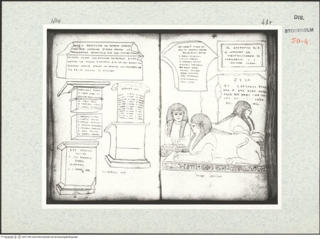 Vorderseite von Kungliga Biblioteket [https://www.deutsche-digitale-bibliothek.de/content/lizenzen/rv-ez/] Inscriptionum antiquarum (Codex Holmiensis)Römische Inschriften, in Rom - , bh471449_recto. Foto.