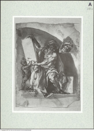 Vorderseite von Istituto Nazionale per la Grafica [https://www.deutsche-digitale-bibliothek.de/content/lizenzen/rv-ez/] Der Prophet Ezechiel und eingeklebte Kopfvariante - , bh471860_recto. Foto.