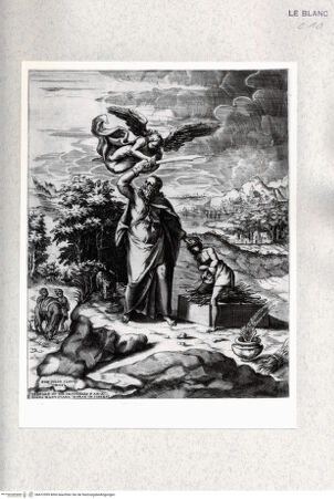 Vorderseite von Istituto Nazionale per la Grafica [http://creativecommons.org/publicdomain/mark/1.0/] Das Opfer Abrahams - , bh472599. Foto.