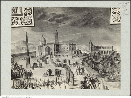 Vorderseite von Archivio Fotografico Musei Vaticani [https://www.deutsche-digitale-bibliothek.de/content/lizenzen/rv-ez/] Die Taten Sixtus' V.Translation Pius V. nach Santa Maria Maggiore - Ausschnitt, bh472806_recto. Foto.