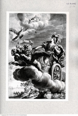 Vorderseite von Istituto Nazionale per la Grafica [http://creativecommons.org/publicdomain/mark/1.0/] Minerva auf ihrem Wagen - , bh472880. Foto.