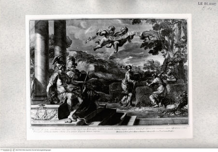 Vorderseite von Istituto Nazionale per la Grafica [http://creativecommons.org/publicdomain/mark/1.0/] Allegorie auf Ingenium und Philosophia - , bh472902. Foto.