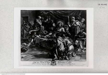 Vorderseite von Istituto Nazionale per la Grafica [http://creativecommons.org/publicdomain/mark/1.0/] Tod der heiligen Jungfrau - , bh472935. Foto.