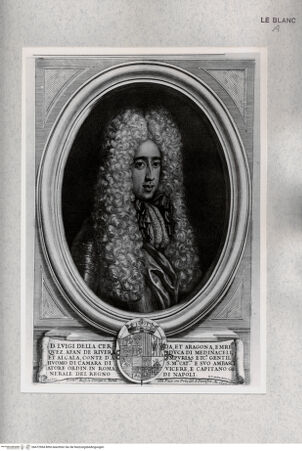 Vorderseite von Istituto Nazionale per la Grafica [http://creativecommons.org/publicdomain/mark/1.0/] Bildnis des Herzogs Luigi della Cerda von Medinaceli - , bh472964. Foto.