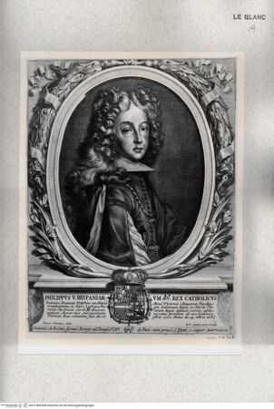 Vorderseite von Istituto Nazionale per la Grafica [http://creativecommons.org/publicdomain/mark/1.0/] Bildnis Philipps V. - , bh472968. Foto.