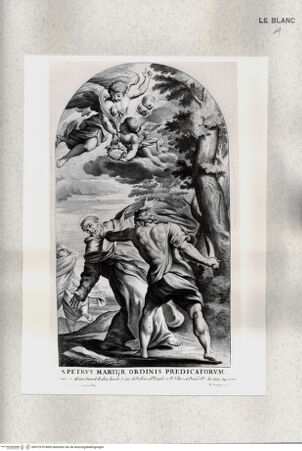 Vorderseite von Istituto Nazionale per la Grafica [http://creativecommons.org/publicdomain/mark/1.0/] Die Marter des heiligen Petrus Martyr - , bh472976. Foto.