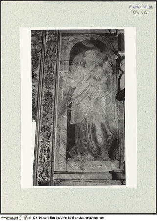 Vorderseite von Sopr. BAS ROMA [https://www.deutsche-digitale-bibliothek.de/content/lizenzen/rv-ez/] Victoria - vor der Restaurierung, bh473466_recto. Foto.