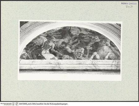 Vorderseite von Sopr. BAS ROMA [https://www.deutsche-digitale-bibliothek.de/content/lizenzen/rv-ez/] Bekehrung des heiligen Paulus - , bh473480_recto. Foto.