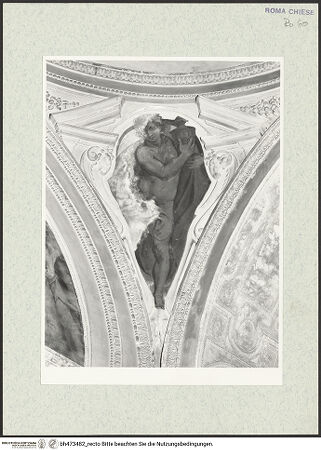 Vorderseite von Sopr. BAS ROMA [https://www.deutsche-digitale-bibliothek.de/content/lizenzen/rv-ez/] Engelszyklus - Engel mit Vase in Händen, bh473482_recto. Foto.