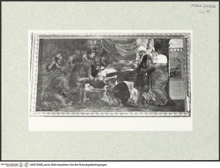 Vorderseite von Sopr. BAS ROMA [https://www.deutsche-digitale-bibliothek.de/content/lizenzen/rv-ez/] Der heilige Antonius von Padua und das Wunder des zornmütigen Knaben - , bh473498_recto. Foto.