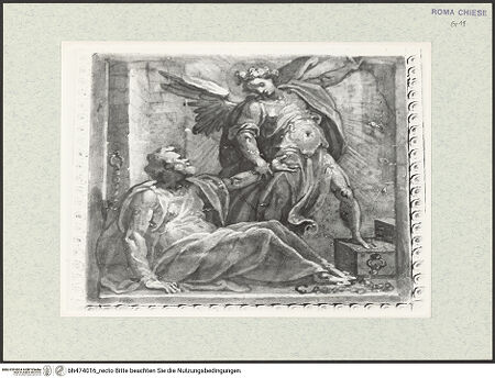 Vorderseite von Sopr. BAS ROMA [https://www.deutsche-digitale-bibliothek.de/content/lizenzen/rv-ez/] PassionszyklusPfeiler, mittleres Bildfeld: Der heilige Petrusoberes Bildfeld: Befreiung Petri - , bh474016_recto. Foto.