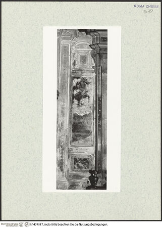 Vorderseite von Sopr. BAS ROMA [https://www.deutsche-digitale-bibliothek.de/content/lizenzen/rv-ez/] PassionszyklusPfeiler, mittleres Bildfeld: Der heilige Paulus - oben und unten Bildfelder mit Szenen aus dem Leben des Heiligen, bh474017_recto. Foto.
