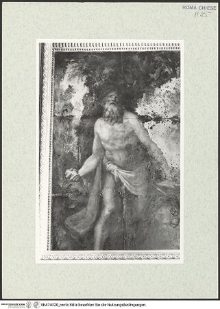 Vorderseite von Sopr. BAS ROMA [https://www.deutsche-digitale-bibliothek.de/content/lizenzen/rv-ez/] Der heilige Hieronymus büßend - , bh474020_recto. Foto.