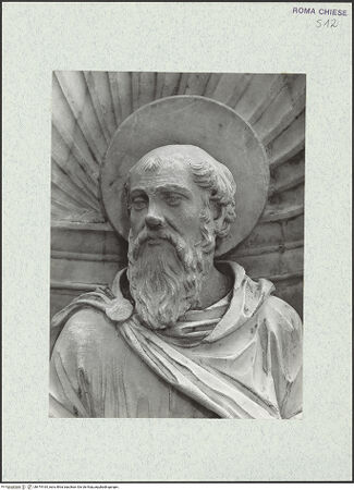 Vorderseite von Vasari [https://www.deutsche-digitale-bibliothek.de/content/lizenzen/rv-ez/] Ehemaliger HochaltarHeiliger Paulus - Kopf, bh474164_recto. Foto.