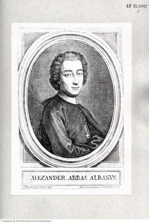 Vorderseite von Istituto Nazionale per la Grafica [http://creativecommons.org/publicdomain/mark/1.0/] Der Abt Alessandro Albani - , bh474269. Foto.